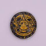 Aztec Solar Calendar Belt Buckle