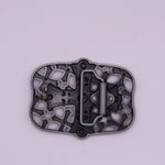 Religious Stylized Cross Belt Buckle