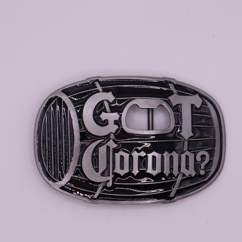 Got Corona? Keg Belt Buckle