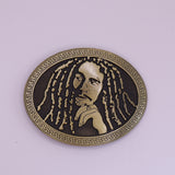 Bob Marley Gold Belt Buckle