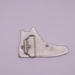 White Converse Shoe Belt Buckle