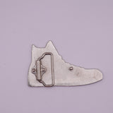 White Converse Shoe Belt Buckle