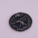 Blue Flying Eagle Belt Buckle