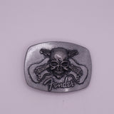 Fender Guitars Skull Belt Buckle