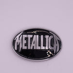 Metallica Black Logo Belt Buckle