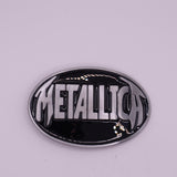 Metallica Black Logo Belt Buckle