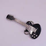 Black Guitar Belt Buckle