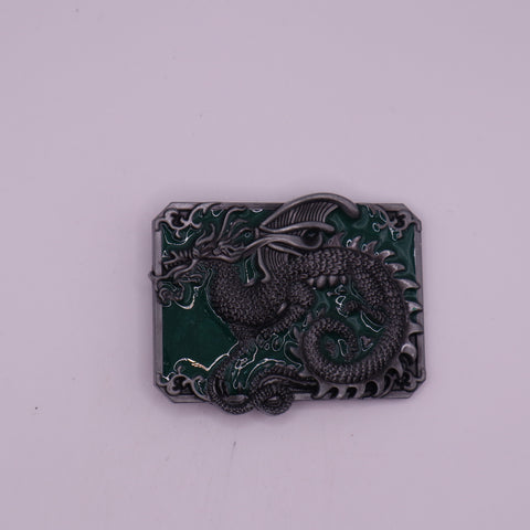 Chinese Dragon Belt Buckle