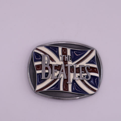 The Beatles British Flag Belt Buckle