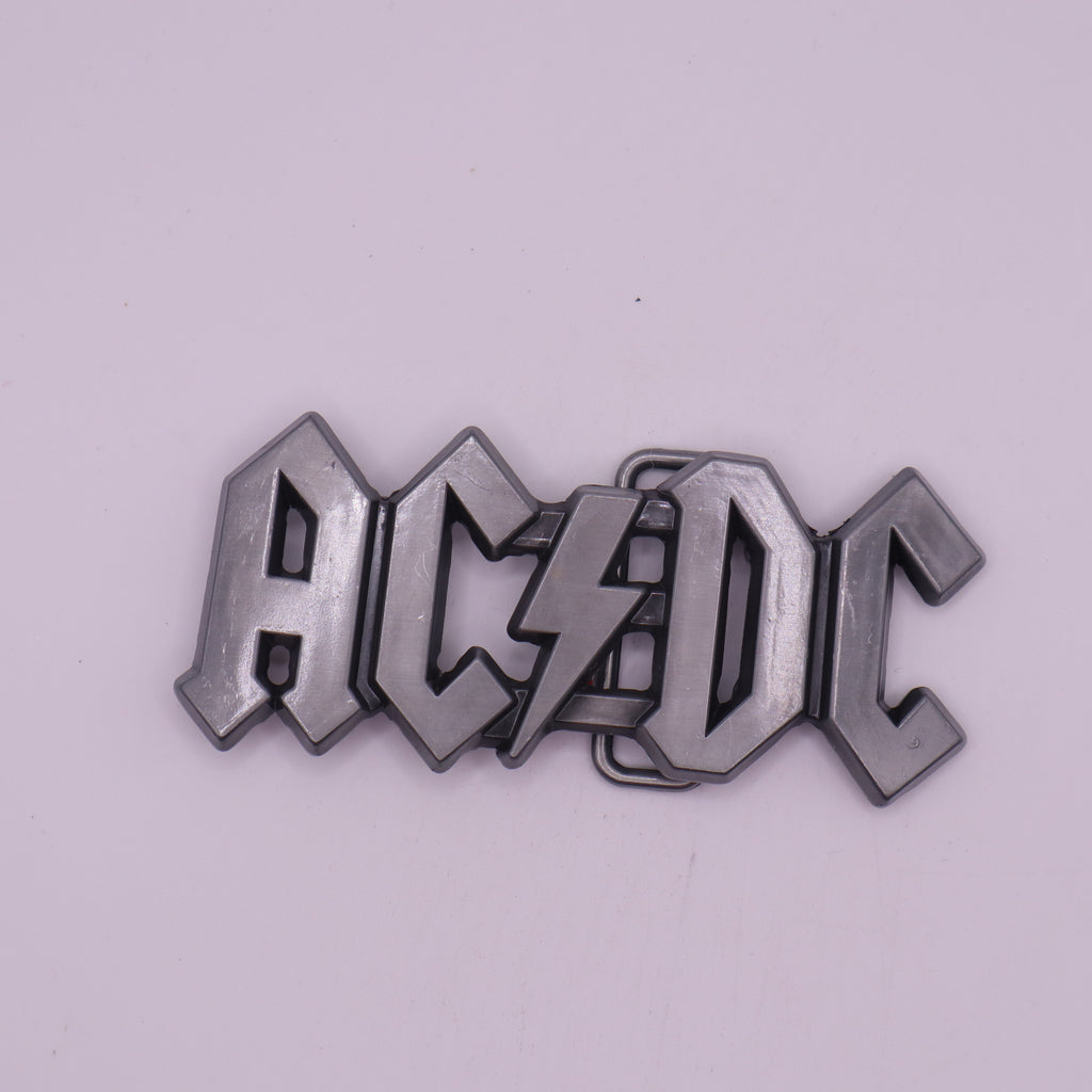AC/DC Band Logo Belt Buckle – geekedouttoys