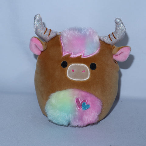 Squishmallows Valentines Candela the Highland Cow