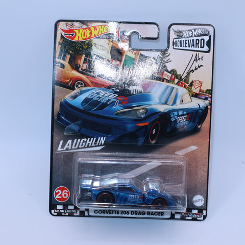 Hot Wheels Premium Boulevard Corvette Z06 Drag Racer