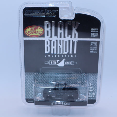 GreenLight Black Bandit Collection 1970 Ford Bronco