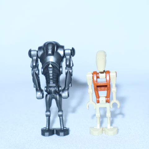 Lego Star Wars Super Battle Droid & Engineer Battle Droid minifigures
