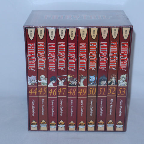 Fairy Tail Vol. 44-53, Hiro Mashima Manga Box Set 5