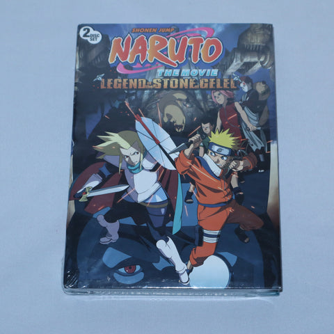 DVD Naruto Legend of the Stone of Gelel the Movie