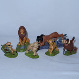 Disney Lion King Young Simba, Nala, Pumba, Timon, Scar & Adult Simba