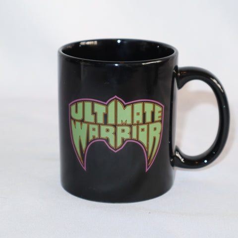 WWE Ultimate Warrior Black Mug