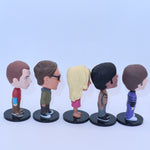 Big Bang Theory Bobble Heads lot of 5