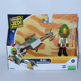 Star Wars Young Jedi Adventures Kai Brightstar w/ Speeder