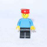 Lego Blue Shirt and Red Cap
