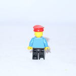Lego Yellow Head w/Blue Shirt & Red Cap