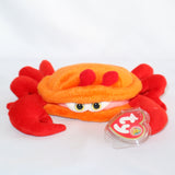 TY Beanie Baby of the Month GRUMBLES the Crab