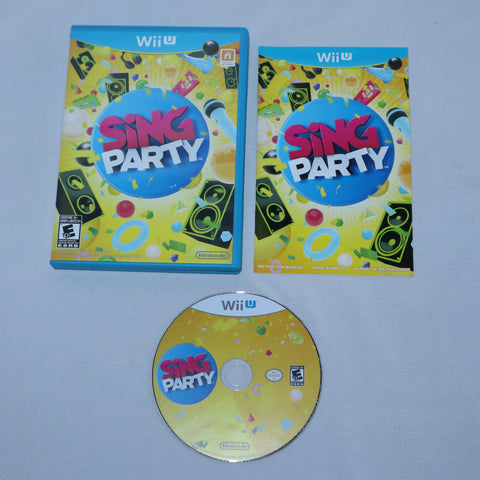 WiiU Sing Party