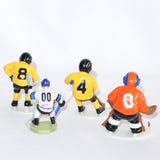 DecoPac Lot of 4 Hockey Players