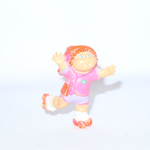 Cabbage Patch Kids Girl w/ White Roller Skates & Red Hair