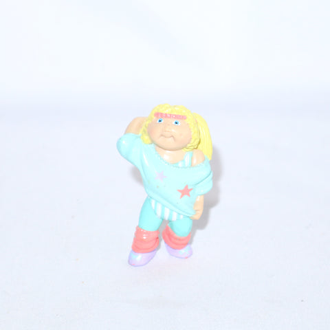 Cabbage Patch Kids Workout Outfit, Teal Outfit & Blond Hair