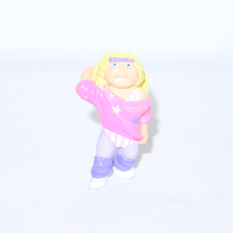 Cabbage Patch Kids Workout Outfit, Pink Outfit & Blond Hair