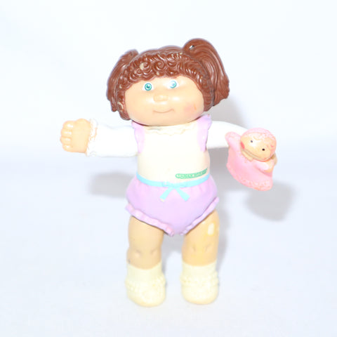 Cabbage Patch Kids Girl with Doll & Brown Hair