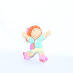 Cabbage Patch Kids Girl w/ Purple Roller Skates & Red Hair