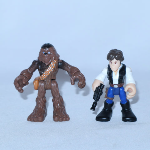 Playskool Star Wars Galactic Heroes Han Solo & Chewbacca