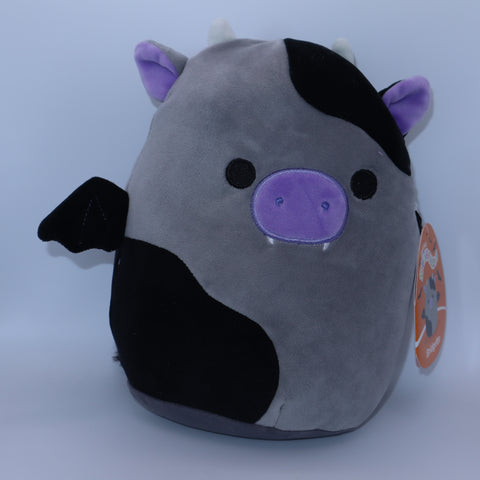 Squishmallows Halloween Bridgette the Cow Bat