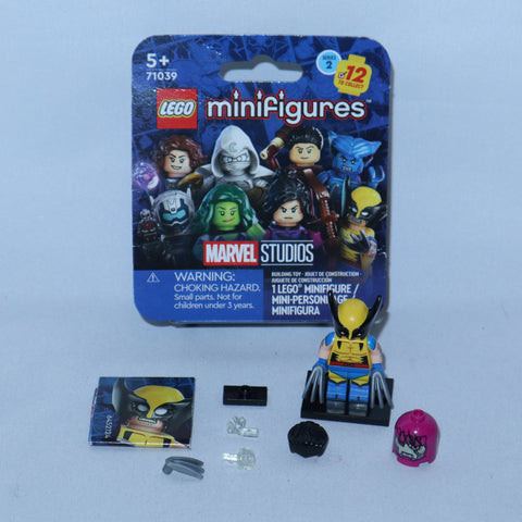 Lego Marvel Series 2 Wolverine minifigure