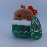 Squishmallows Christmas Gina the Gingerbread
