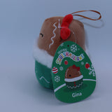 Squishmallows Christmas Gina the Gingerbread