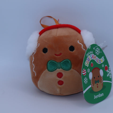 Squishmallows Christmas Jordan the Gingerbread