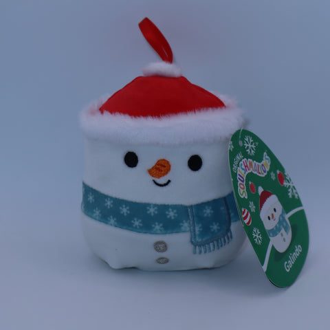 Squishmallows Christmas Galindo the Snowman