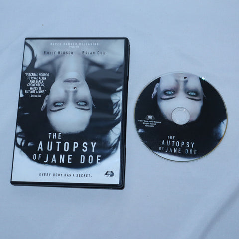 DVD the Autopsy of Jane Doe