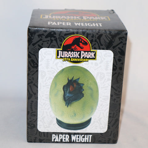Jurassic Park 25th Anniversary Dinosaur Egg Paper Weight