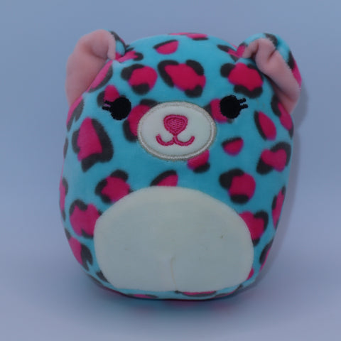 Squishmallows Chelsea the Pink and Blue Leopard