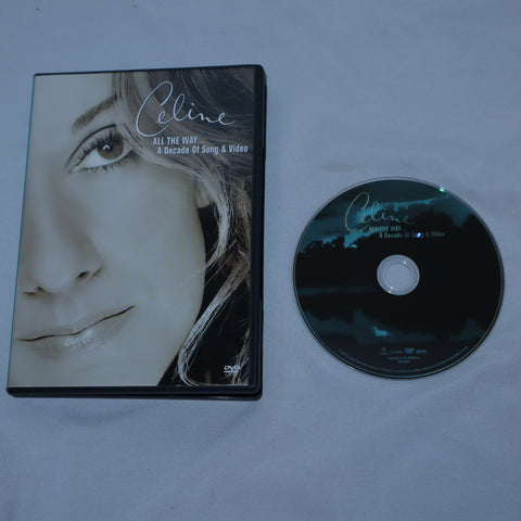 DVD Celine Dion All the Way A Decade of Song & Video