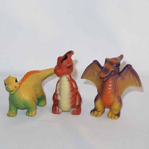 Toy Major Pterodactylus, Parasaurolophus & Scelidosaurus