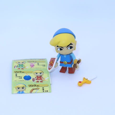 Nintendo Legend of Zelda Wind Waker Gashapon Blue Toon Link