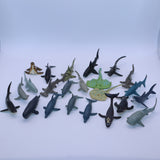 Lot of 23 Dolphins, Sharks, Sea Lion, Stingrays & Whales