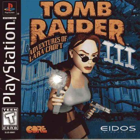 PS1 Tomb Raider 3 Adventures of Lara Croft