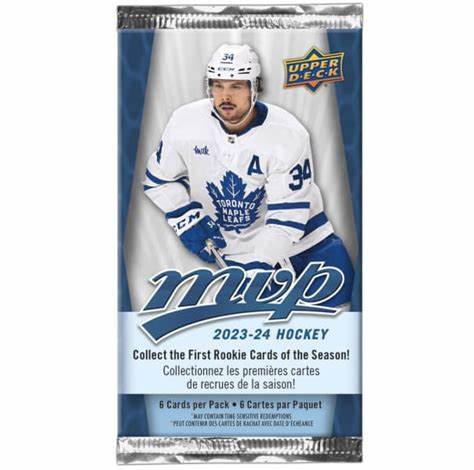 Upper Deck MVP 2023-24 Hockey card pack
